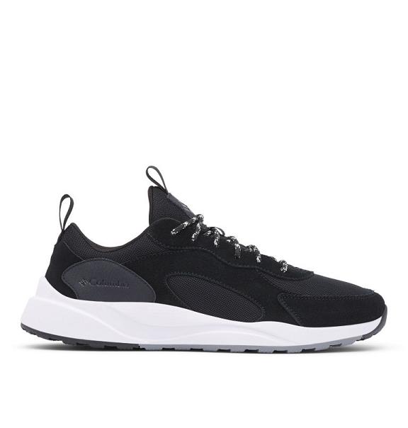 Columbia Pivot Sneakers Black White For Men's NZ90561 New Zealand